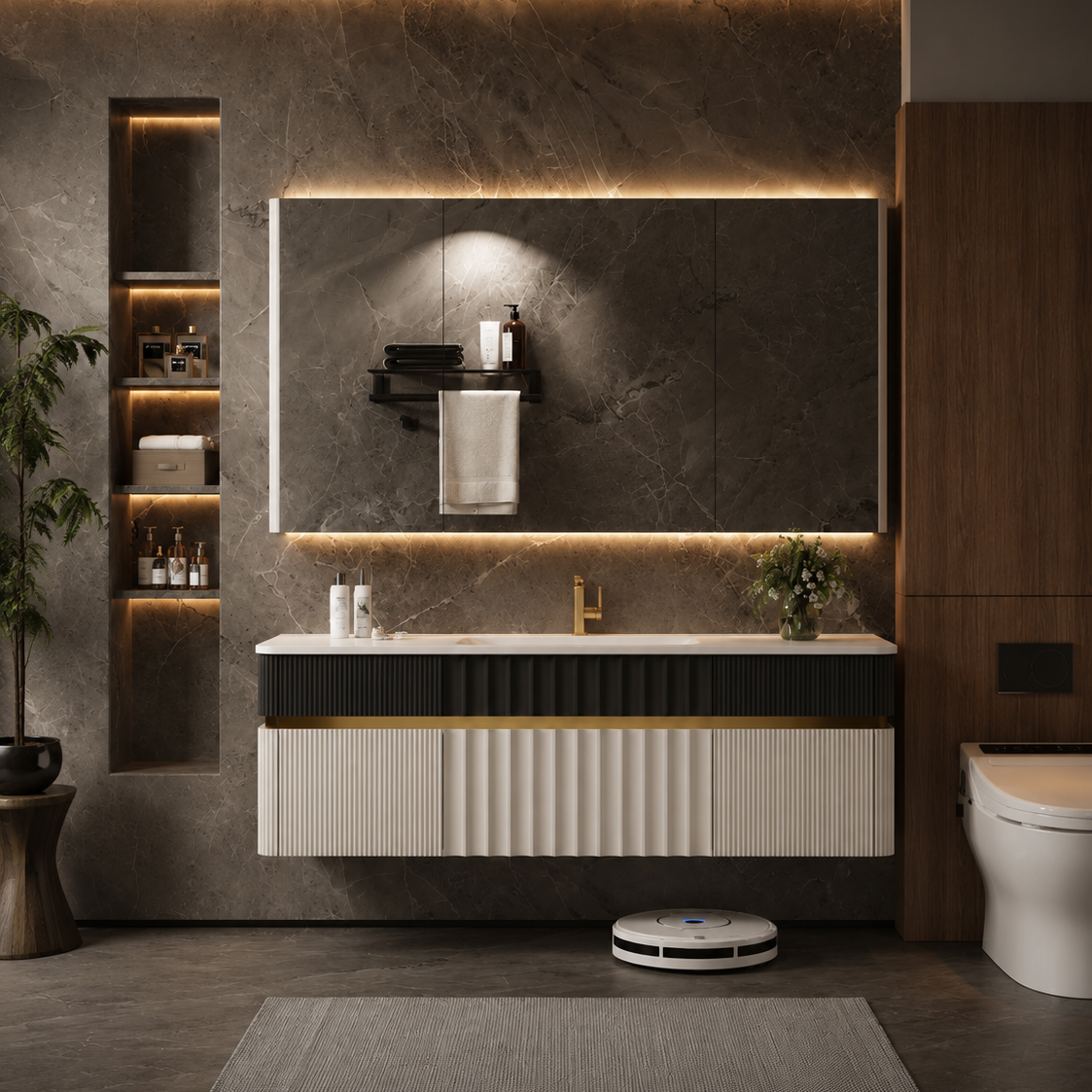 Ensemble meuble vasque Oréa - Céraméa Design