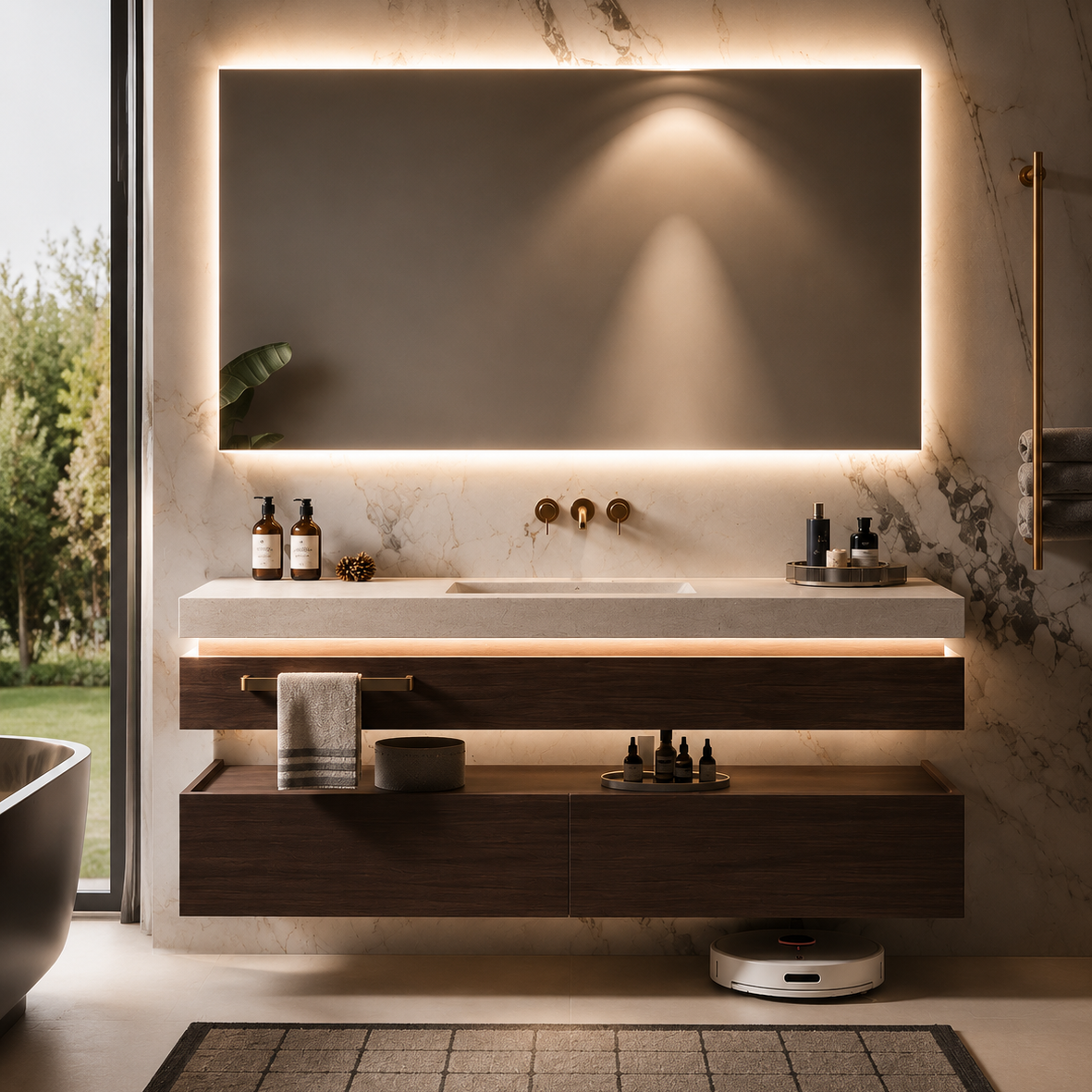 Ensemble meuble vasque Néréa - Céraméa Design